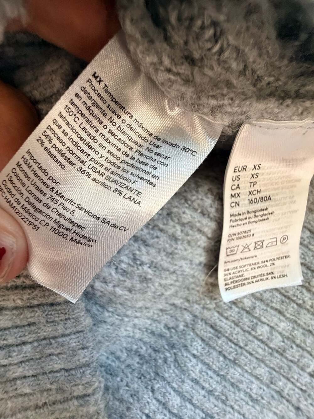 H&M Rib-knit Gray Sweater - Picture 2 of 3